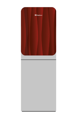 Dawlance WD-1051 Glass Door Maroon With Refrigerator