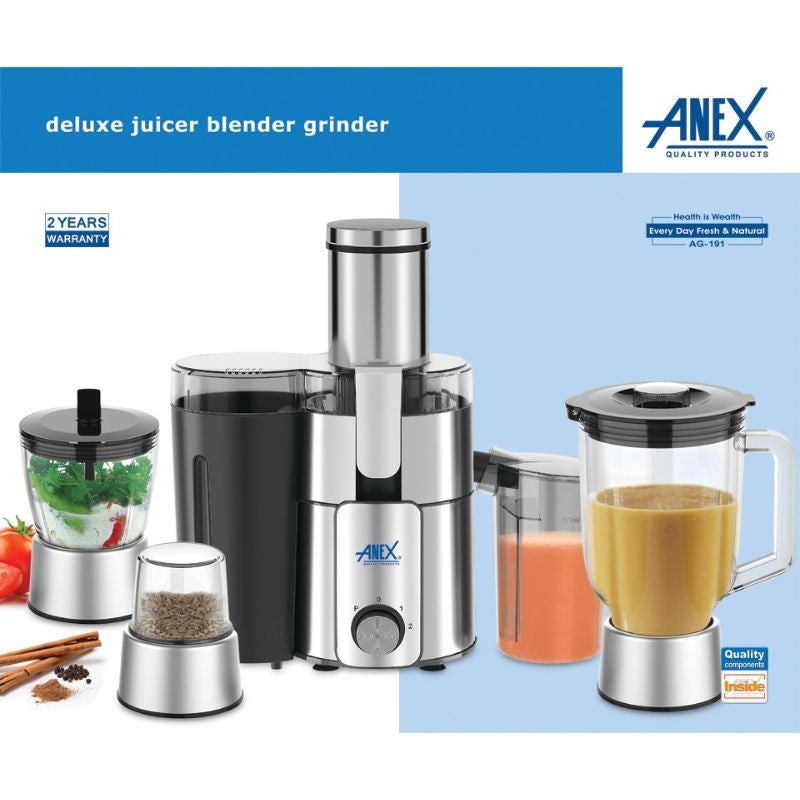 Anex Juicer Blender Grinder AG-191 600W
