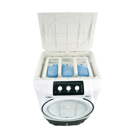 Super Asia Room Cooler ECM 4900 Plus DC Air Cooler Cooling Box (For Re-Freezable Ice Packs Working Only DC-12 Volt Solar & Batter 1 Year Brand Warranty