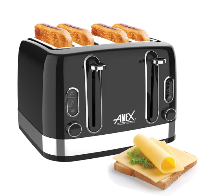 Anex AG-3009 4 Slice Toaster  Availability: In Stock