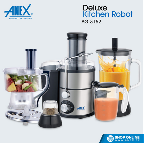Anex AG-3152 Deluxe Kitchen Robot