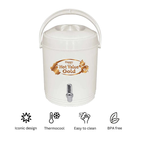 Happy Hot Value Gold Glass Top 4 Pcs Gift Pack