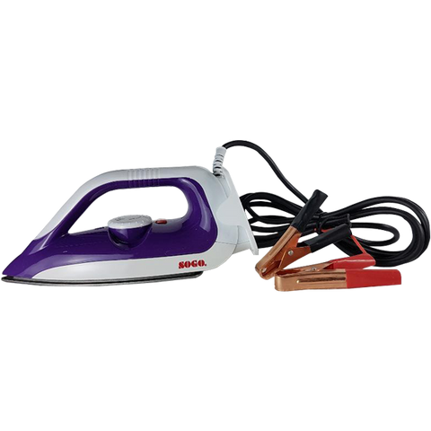 SOGO DC Iron JPN-S301 Heavy duty Easy temperature setting 150W Operated By 12V Solar System