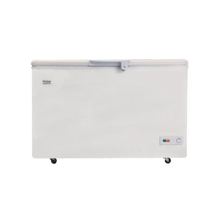 Haier Deep Freezer 14.31 Cu Ft/Inverter/Single Door Series/HDF-405I (Inverter+Balanced Cooling+Super Freeze Function+Ref&DF adjustable) Deep Freezer/10 Years Warranty
