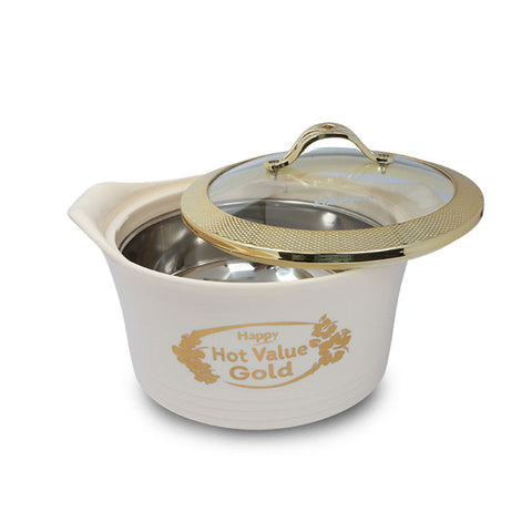 Happy Hot Value Gold Glass Top 4 Pcs Gift Pack