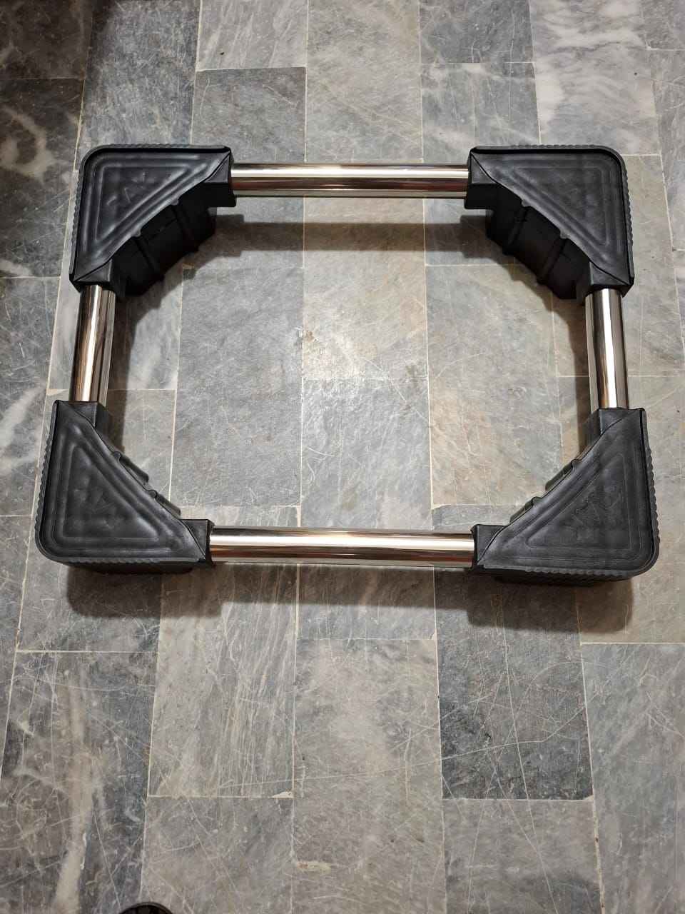 Fridge Chowki – Heavy Duty Steel Pipe Stand