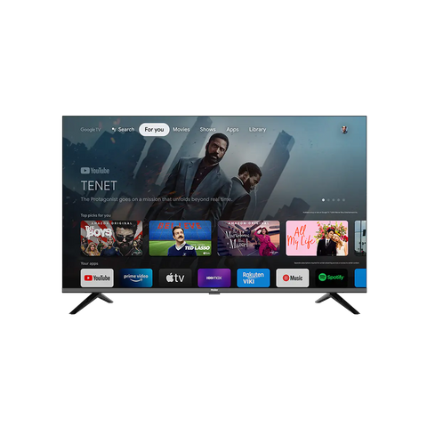 Haier 32" Google TV K800 Series/H32K800X (Certified Android Smart+ Bezeless+ Full Screen)/ 2 Years Warranty