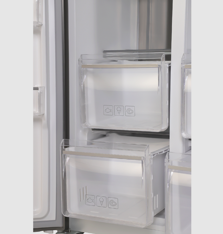 Dawlance DSS-9055 Glass Door Inverter No Frost Refrigerator