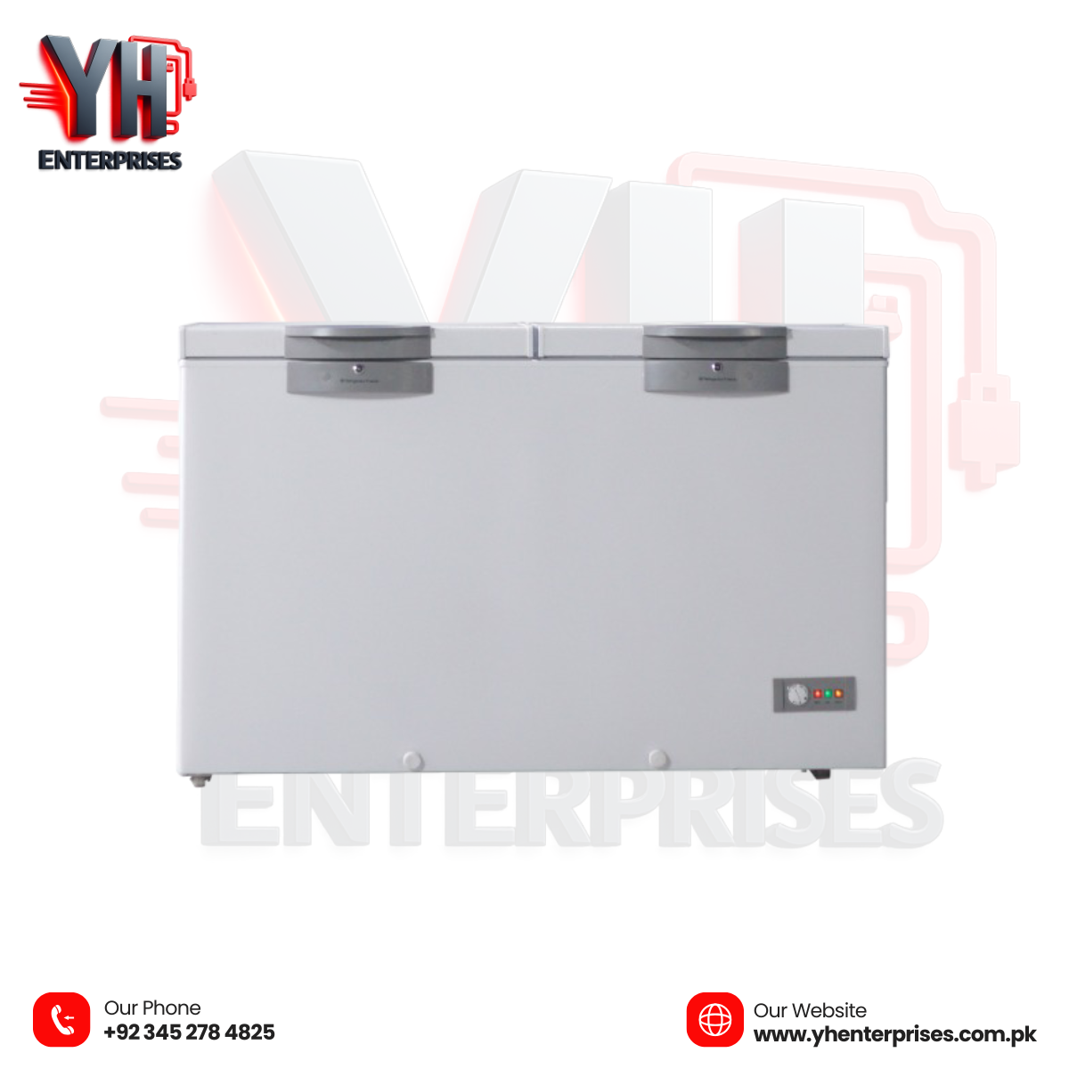 Dawlance Deep Freezer 91998-H Signature LVS – Double Door | 12 Years Warranty