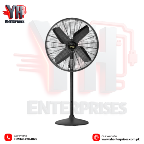 Supreme Model AC/DC Pedestal Fan 20 Inch – BLDC Technology | Energy Saver | Dual Power