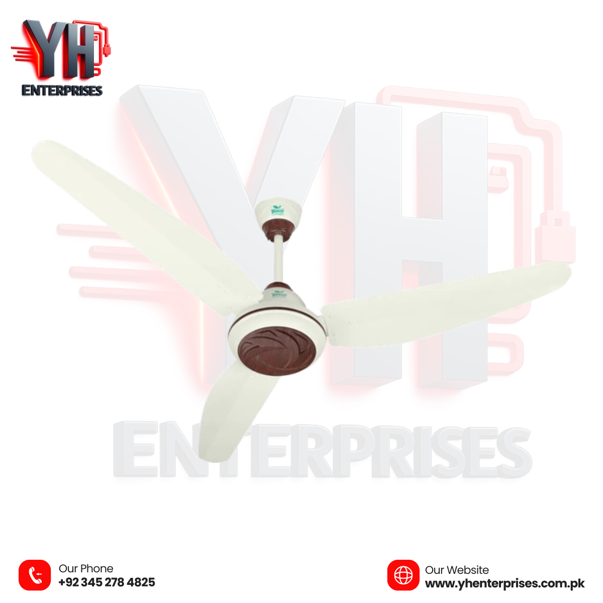 Tamoor Ceiling Fan 30W Executive Model | Eco-Smart Series Energy Efficient • Silent Performance • Modern Design 1 Year Official Brand Warranty