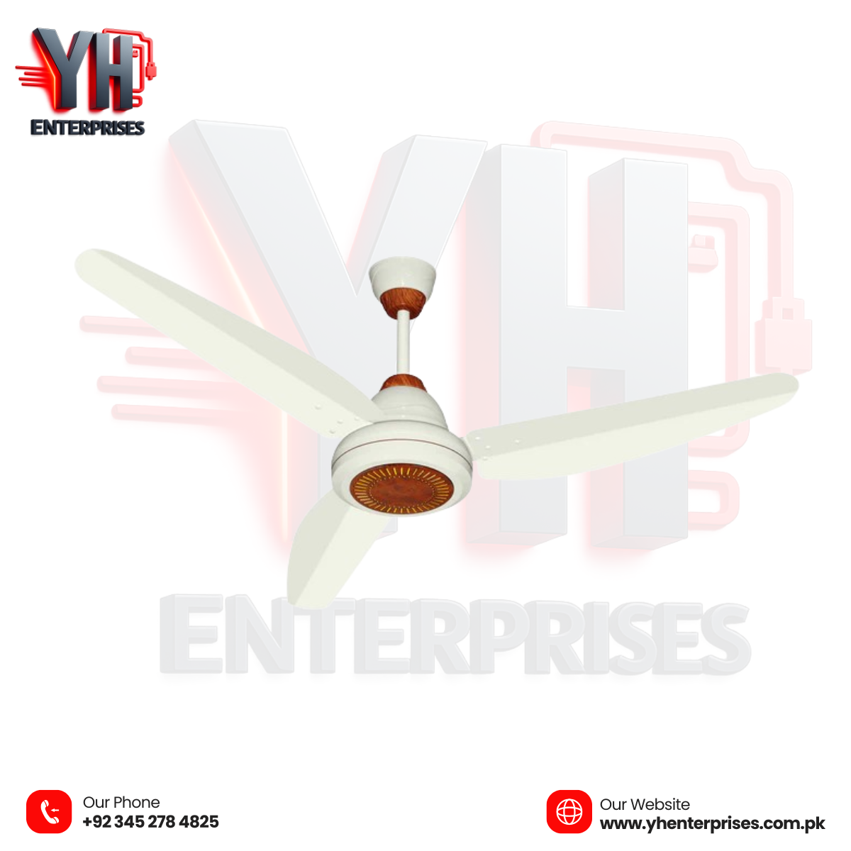 Tamoor Ceiling Fan 30W Diamond Model Eco-Smart Series | Elegant Design • Energy Efficient 1 Year Official Brand Warranty