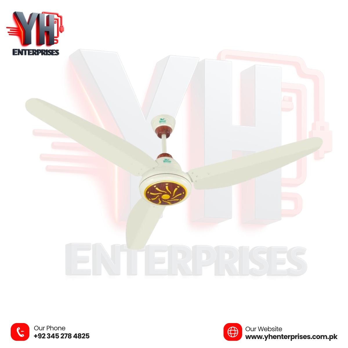 Tamoor Ceiling Fan 30W Super Pearl Model Eco-Smart Series | Energy Efficient • Elegant Design 1 Year Official Brand Warranty