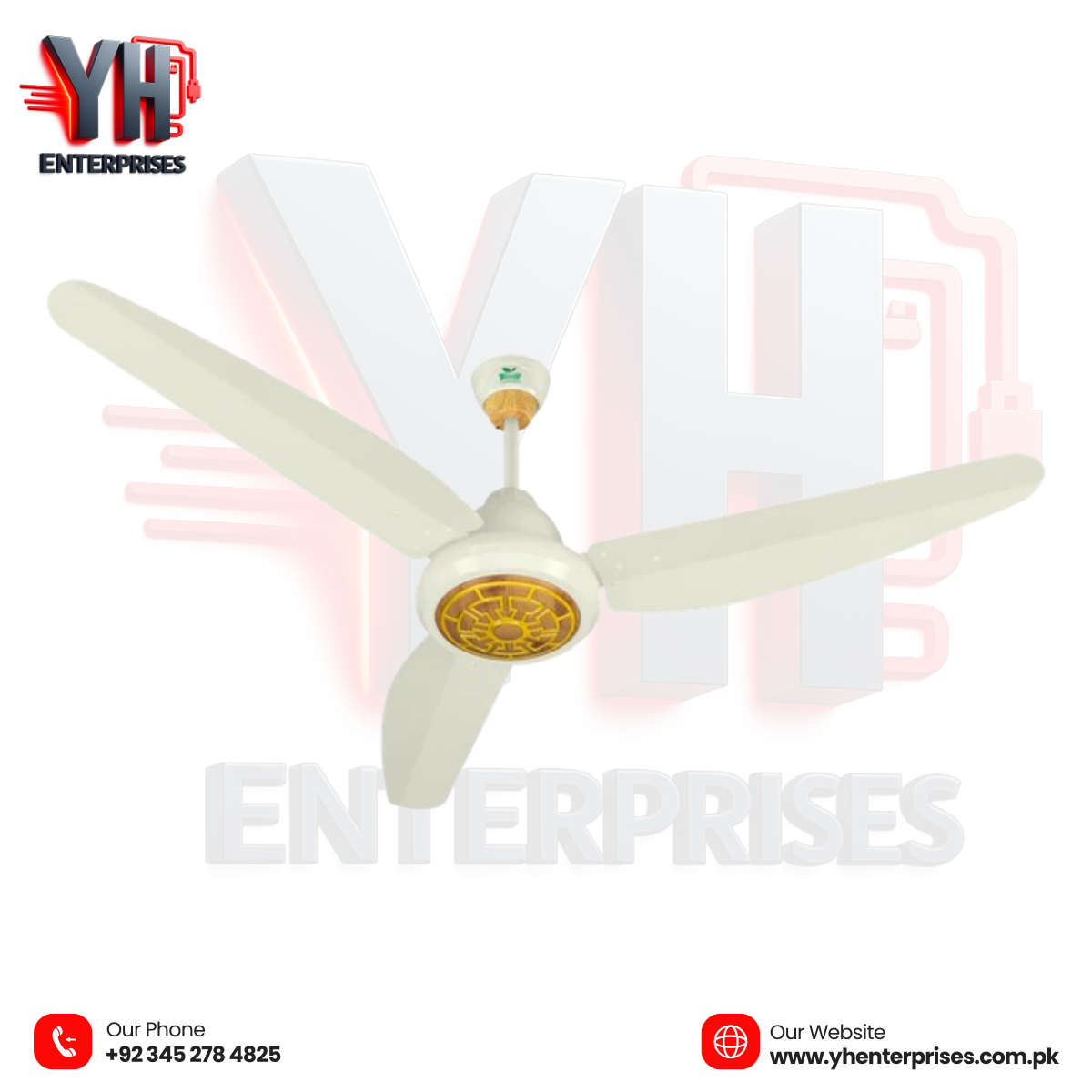 Galaxy Model | Eco-Smart 30 Watt Ceiling Fan Smart Cooling • Premium Design • Maximum Energy Saving