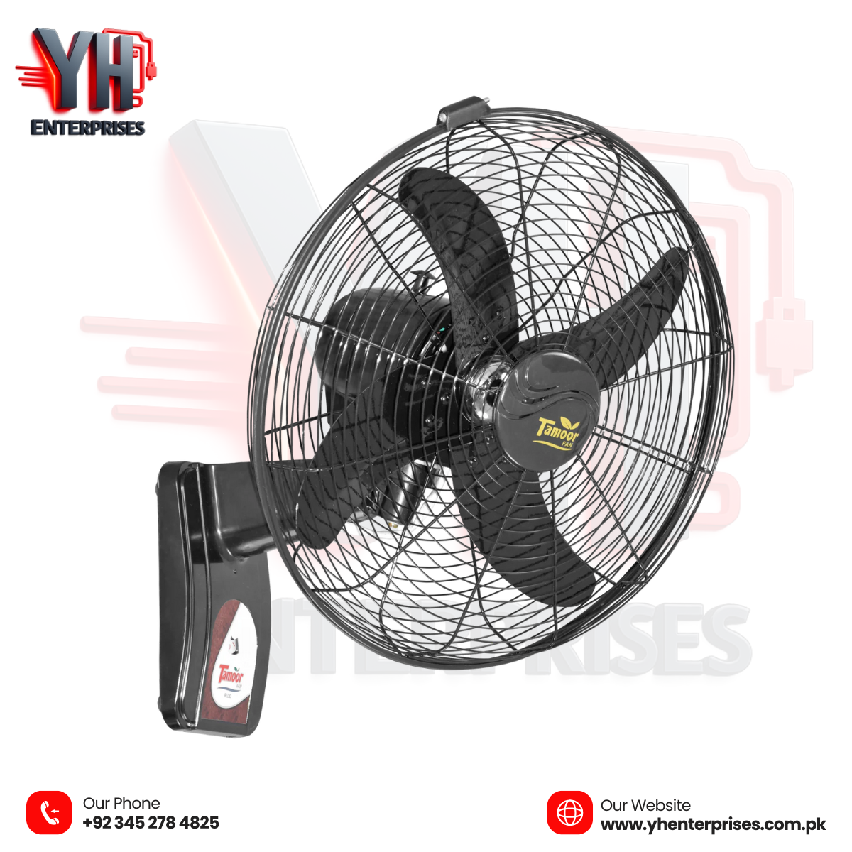 Tamoor Nimbus Model | AC/DC Bracket Series BLDC Technology • Smart Efficiency • Lifetime Performance