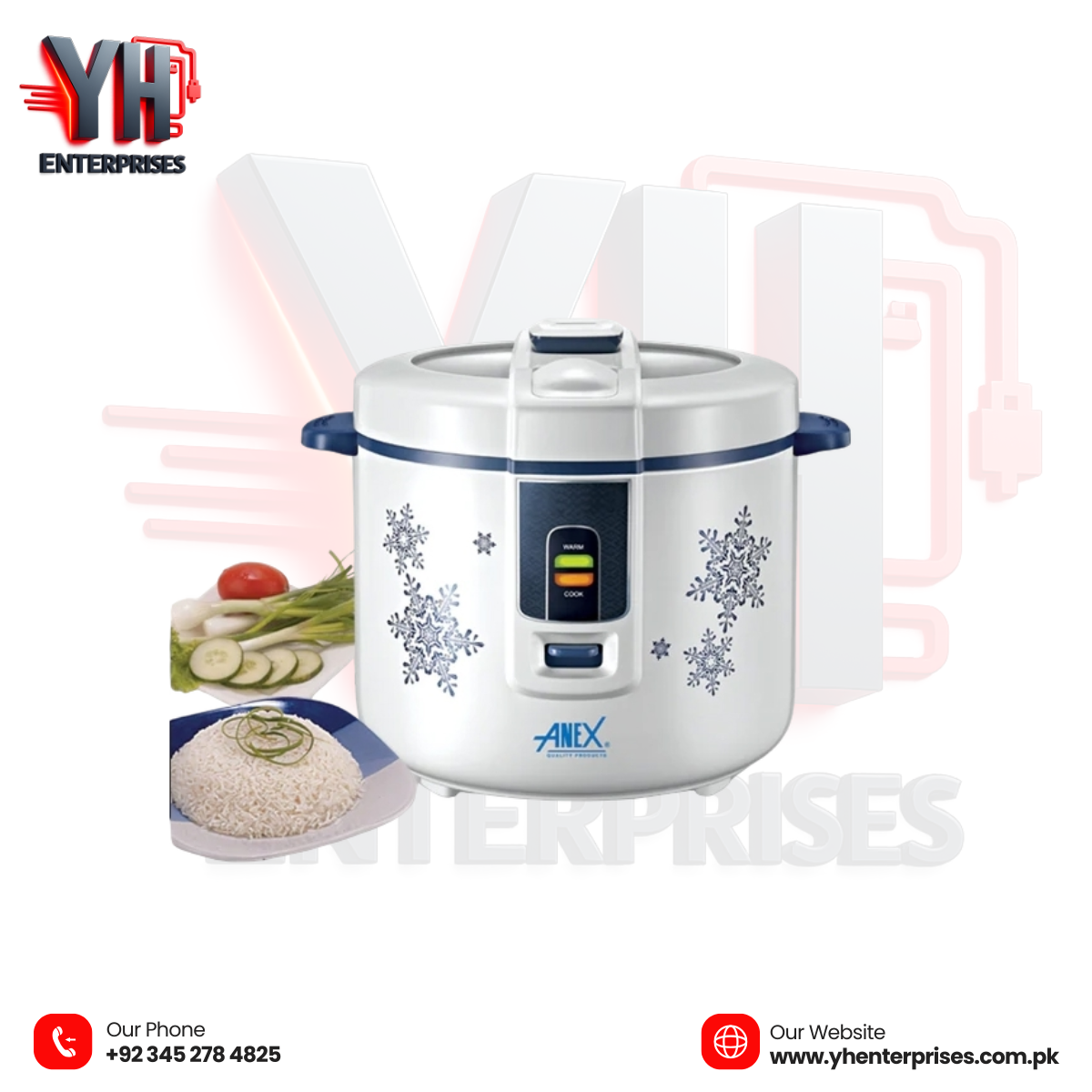 Anex AG-2021 Deluxe Rice Cooker