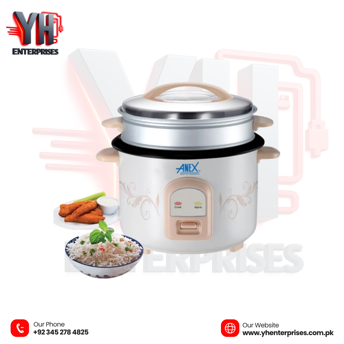 Anex AG-2023 Deluxe Rice Cooker