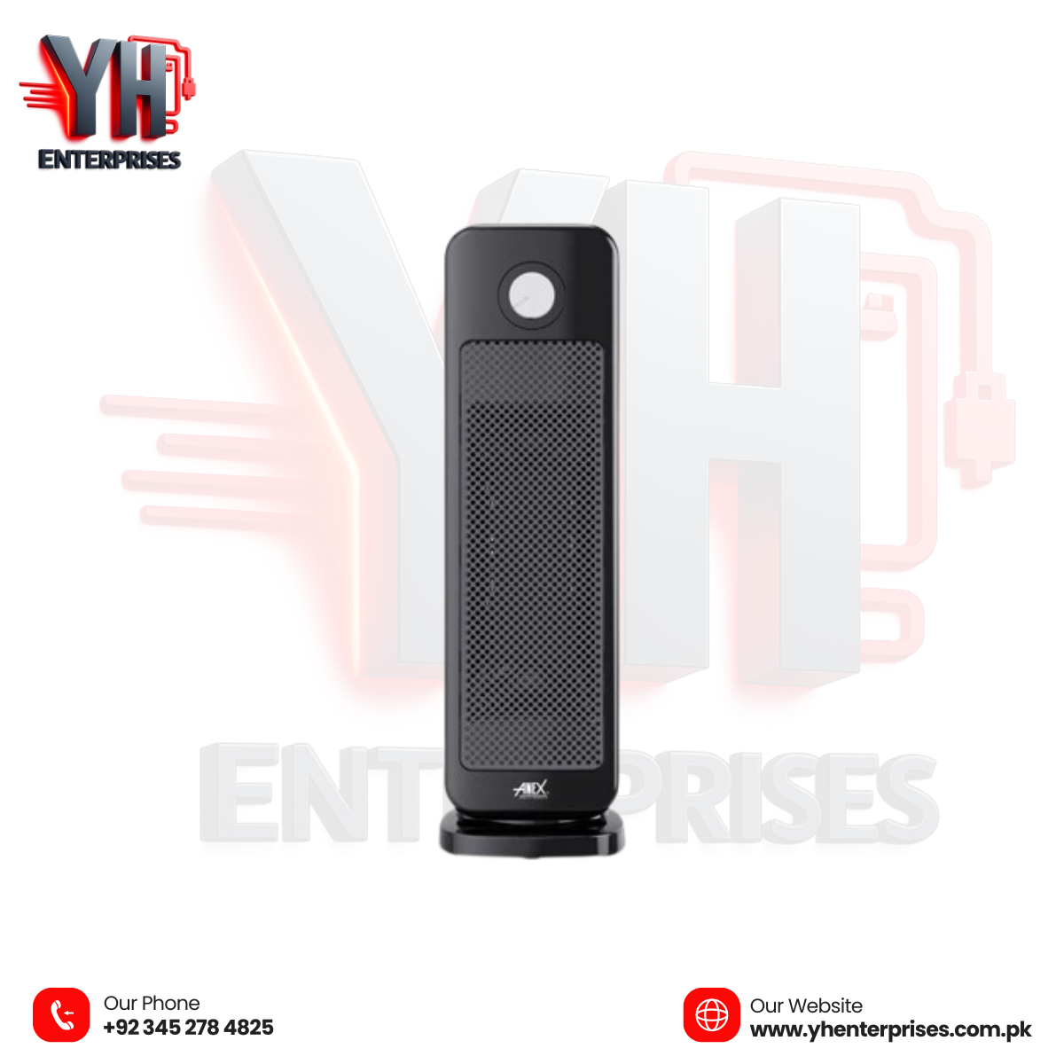 Anex Deluxe Fan Heater AG-5014 – Ceramic Heater