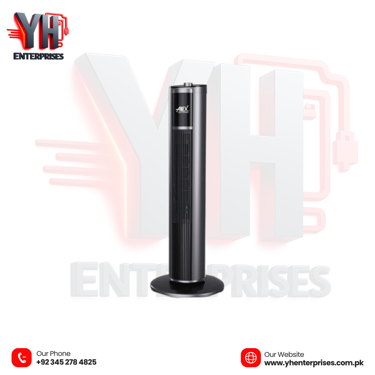 Anex AG-5015 Deluxe Fan Heater – Ceramic Heater