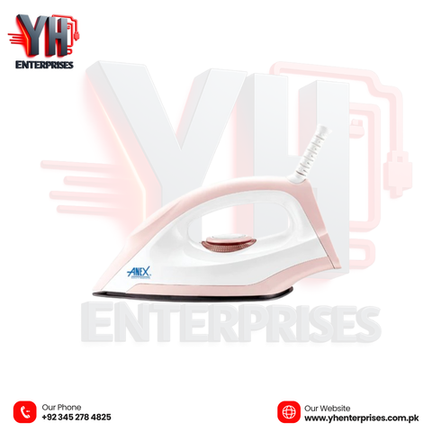 Anex Deluxe Dry Iron AG-2074 – Smooth, Efficient & Stylish