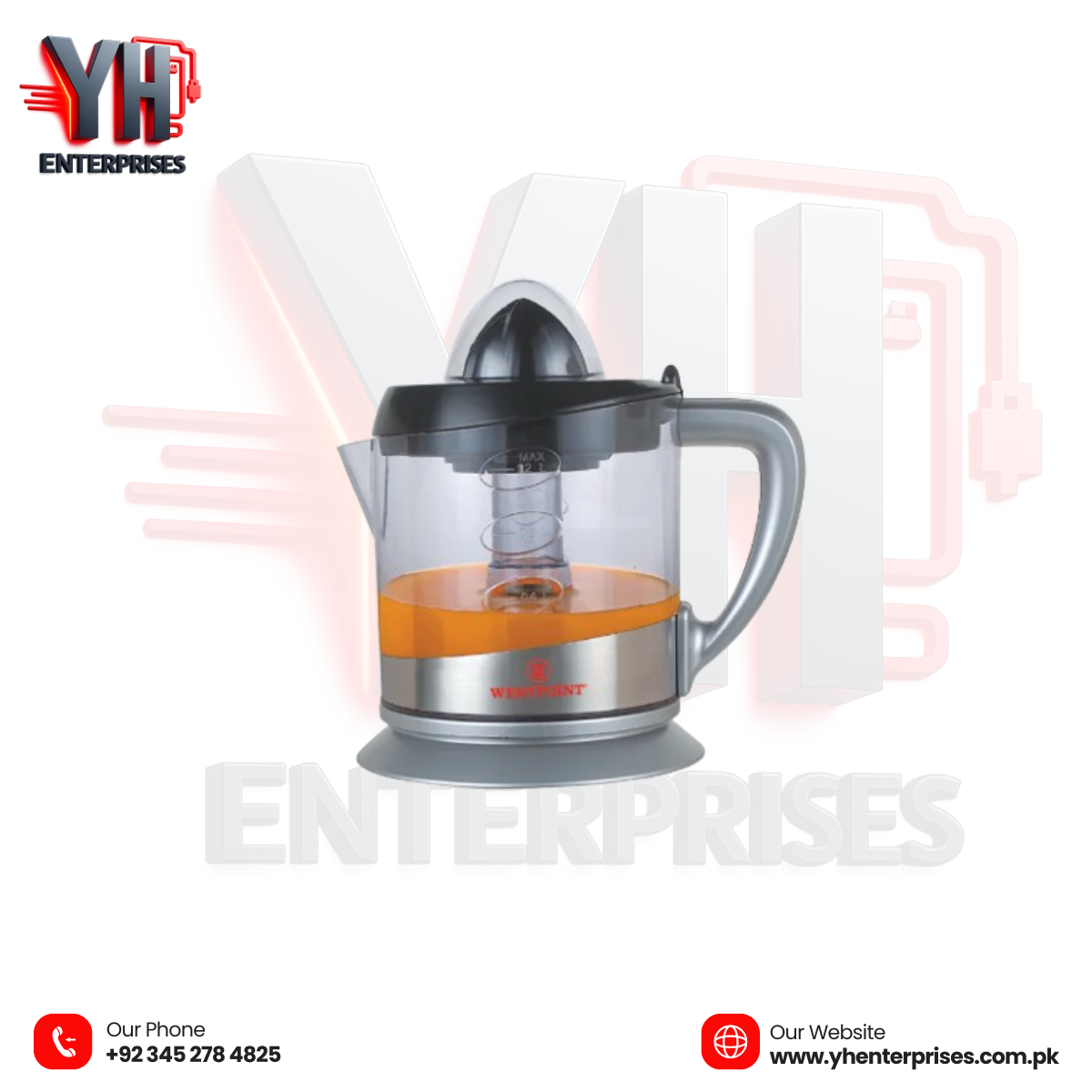 Westpoint Citrus Juicer WF-545 – Fresh, Healthy Juice Every Day