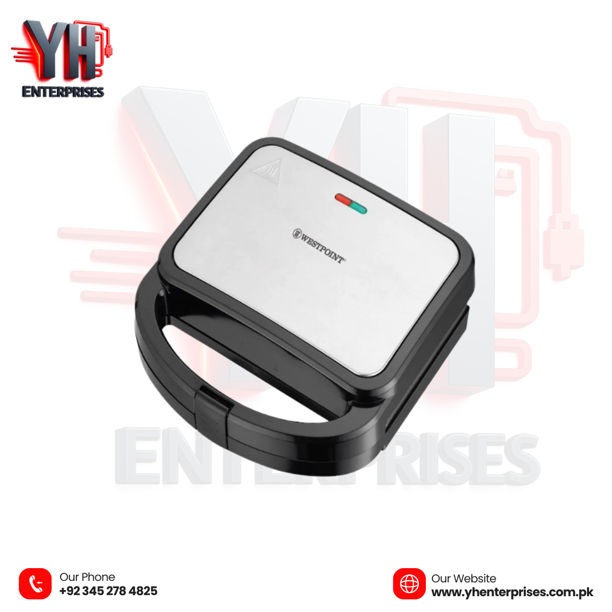 Westpoint Sandwich Toaster WF-637 – Crispy, Delicious Sandwiches in Minutes