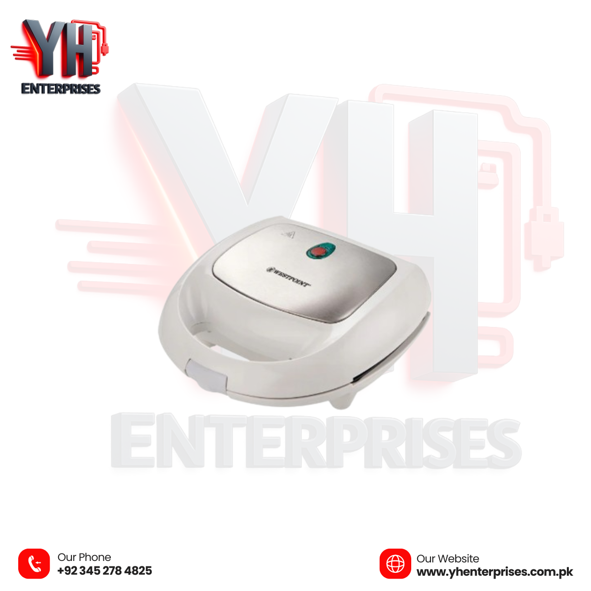 Westpoint Sandwich Toaster WF-640 – Perfect Crispy Sandwiches at Home