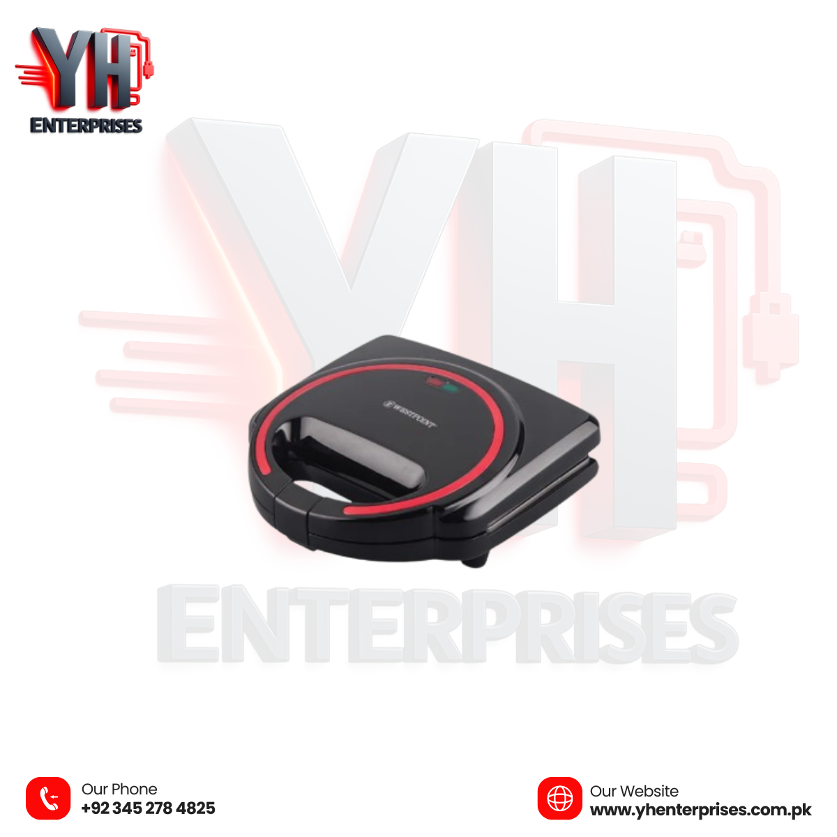 Westpoint Sandwich Toaster WF-691 – Power, Performance & Perfect Crunch