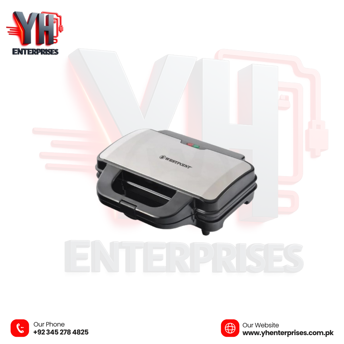 Westpoint Sandwich Toaster WF-6697 – Powerful, Affordable & Delicious