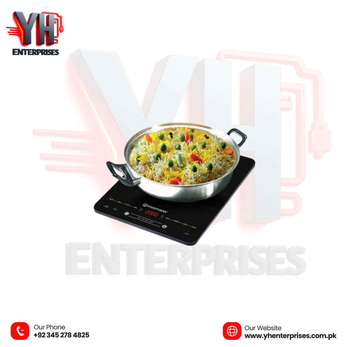 Westpoint Induction Cooker WF-143 – Smart, Fast & Energy-Efficient Cooking