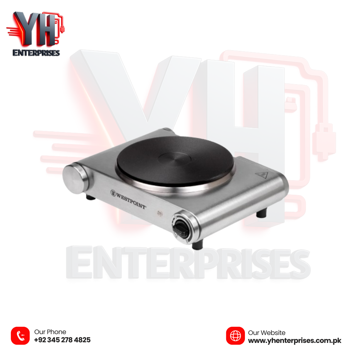 Westpoint Hot Plate WF-271 – Powerful, Durable & Safe Cooking