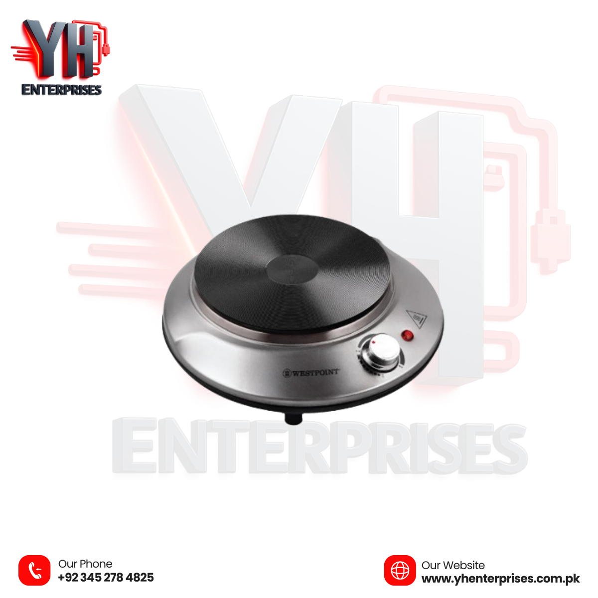 Westpoint Hot Plate WF-281 – Compact, Safe & Efficient Cooking