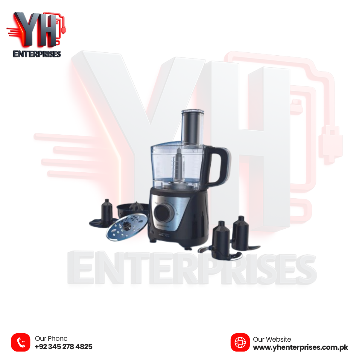 Westpoint Kitchen Robot WF-498 – Powerful All-in-One Food Processor