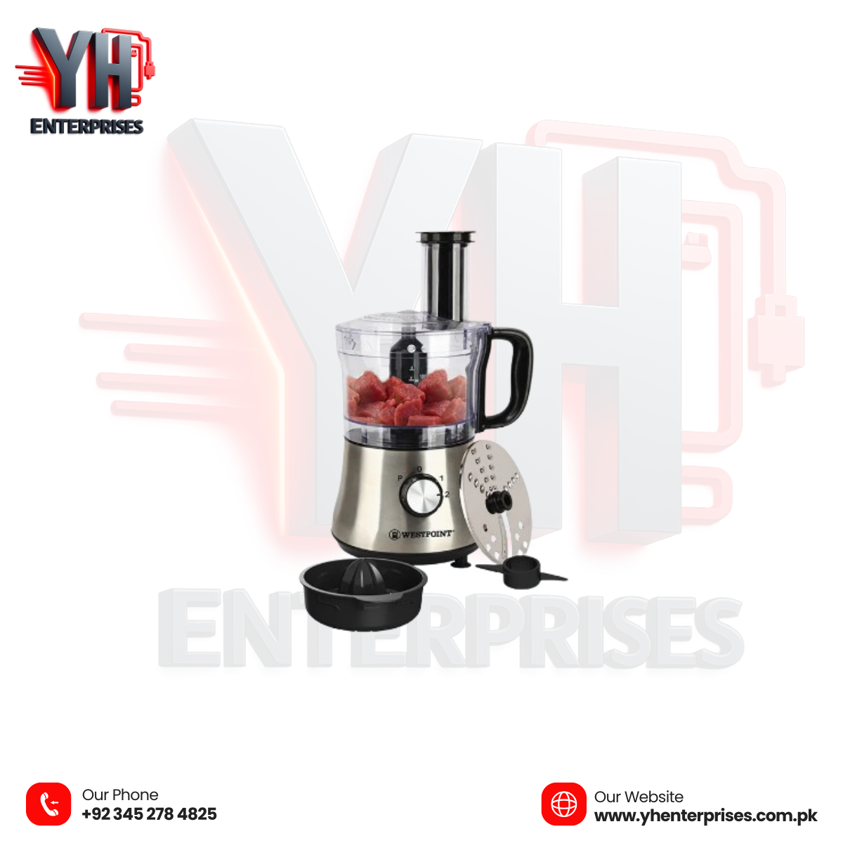 Westpoint Kitchen Robot WF-495C – Multi-Purpose Kitchen Assistant