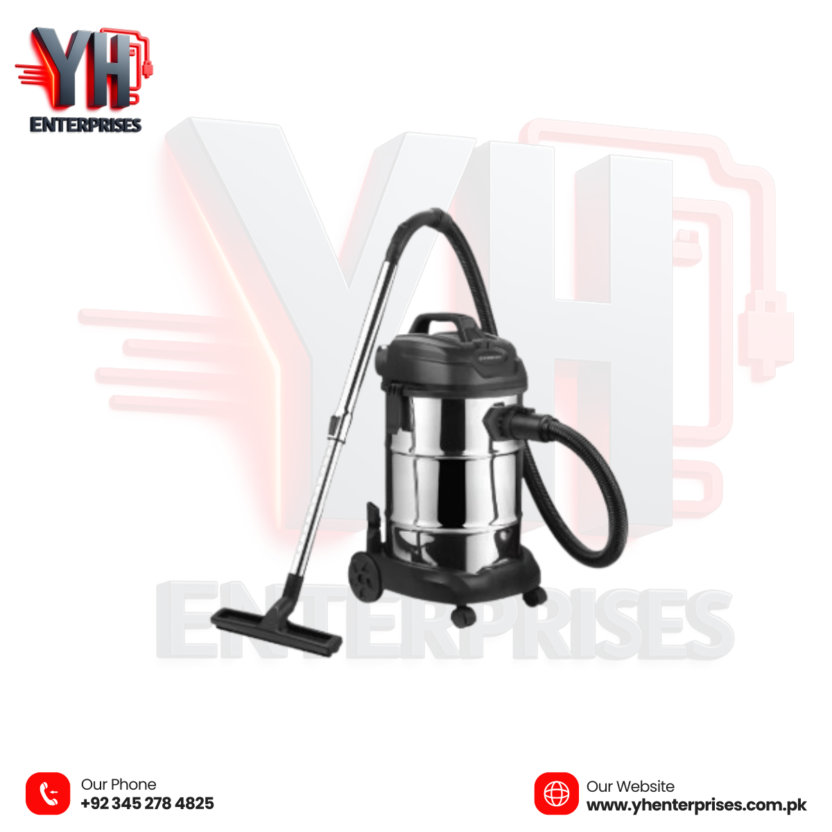 Westpoint Vacuum Cleaner WF-3669 – Powerful Wet & Dry Cleaning Solution