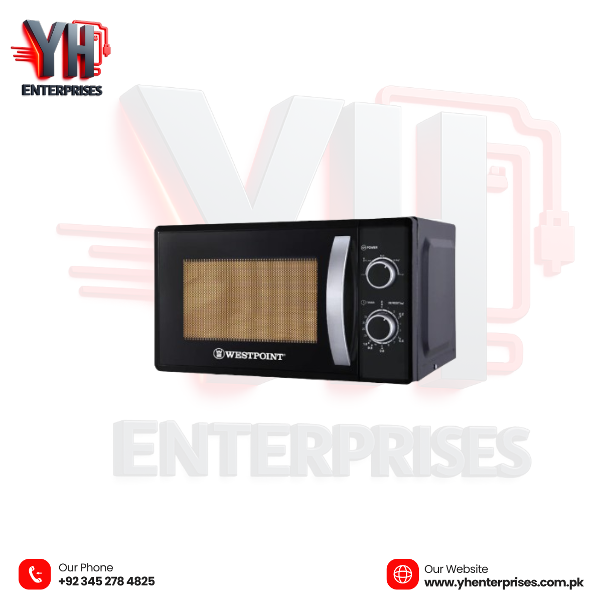Westpoint Microwave Oven WF-823M – Stylish, Powerful & Everyday Cooking Made Easy