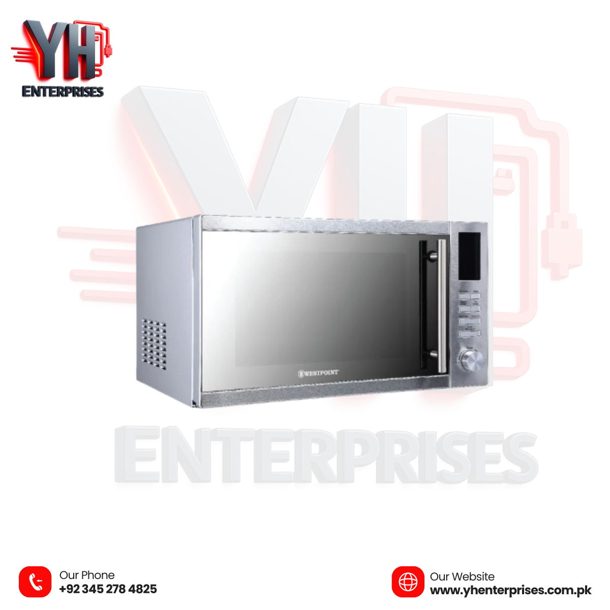 Westpoint Microwave Oven with Grill WF-851DG – Powerful Grilling & Smart Cooking