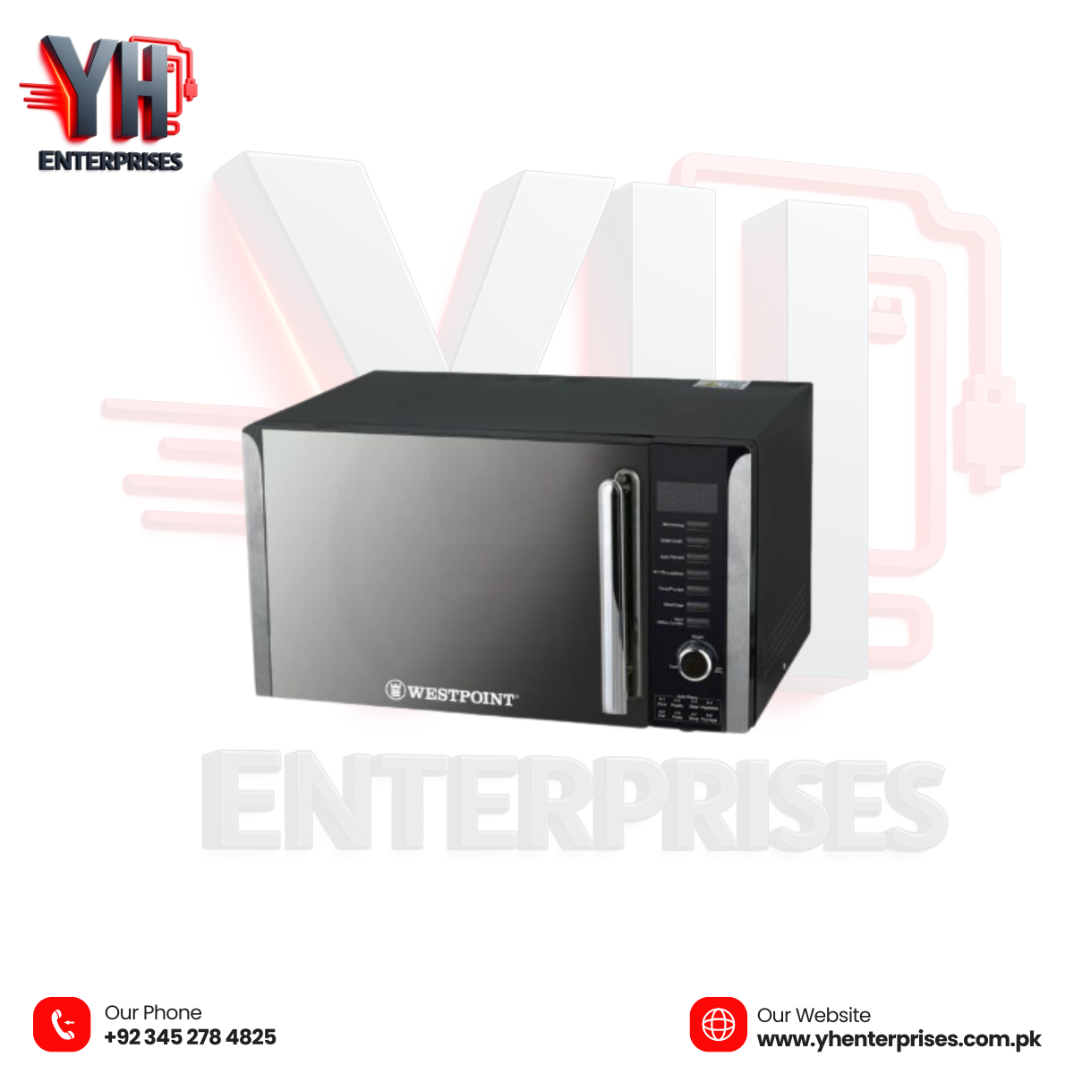 Westpoint Microwave Oven with Grill WF-841DG – Powerful Cooking with Grill Function