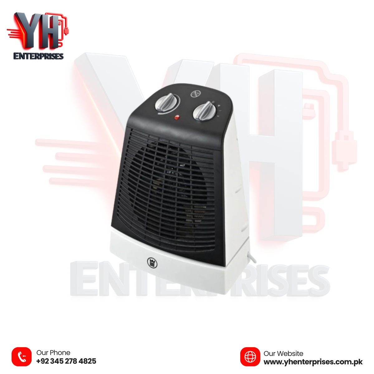 Westpoint Fan Heater WF-5147 – Fast Heating with Smart Safety Control