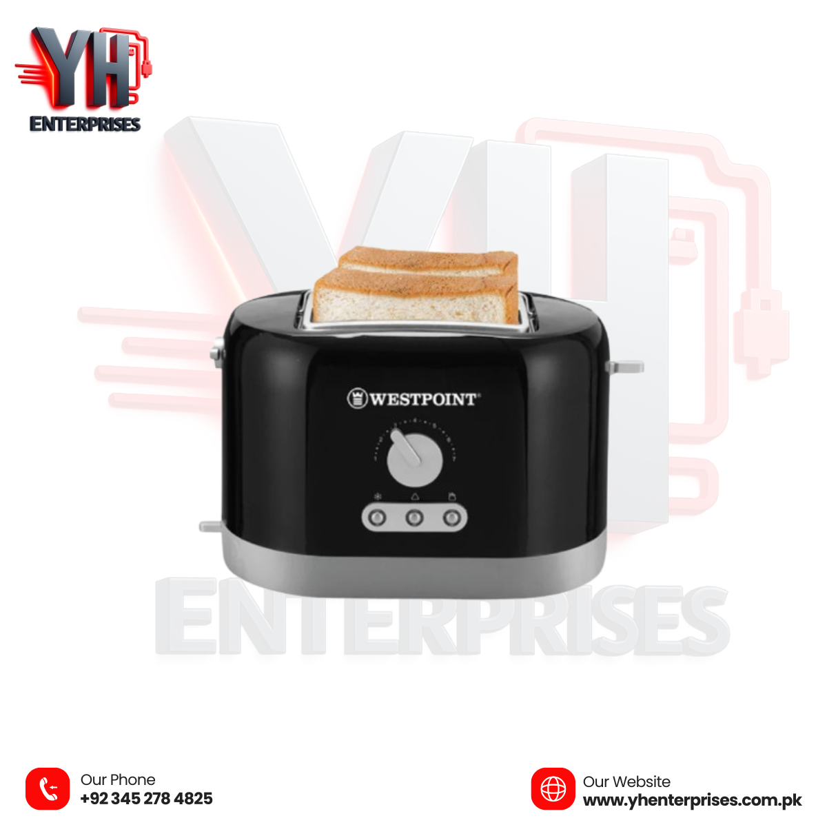 Westpoint Pop-Up Toaster WF-2538 – Perfectly Toasted Every Time