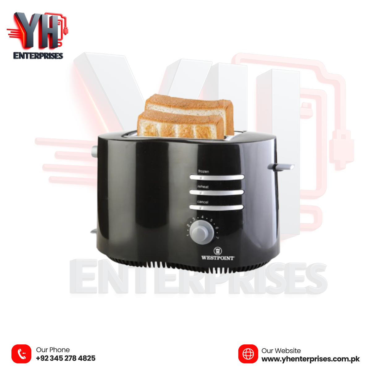 Westpoint Pop-Up Toaster WF-2542 – Perfect Toast, Every Time