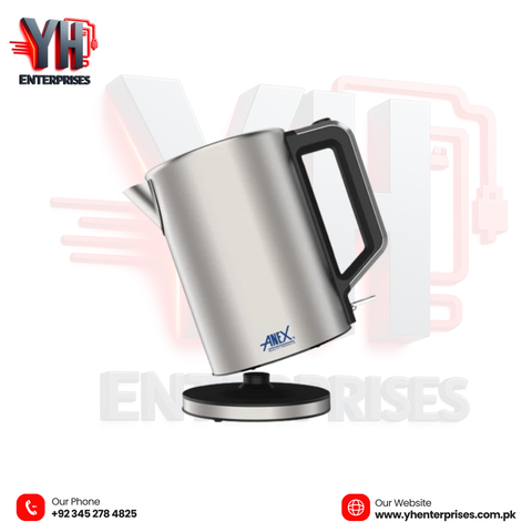 AG-4071 Deluxe Glass Kettle – 1.7L | 2200W Fast Boiling | 2 Years Warranty