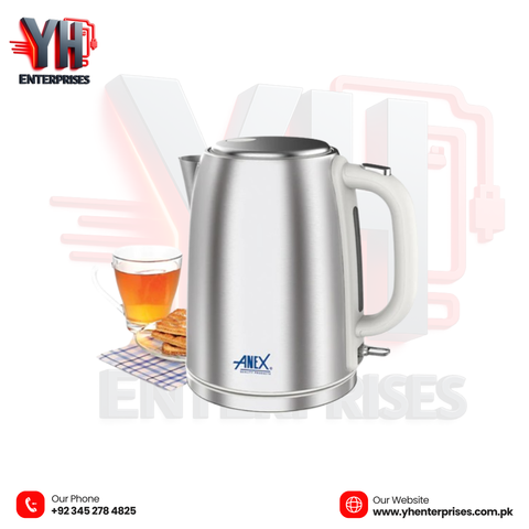 AG-4072 Deluxe Electric Kettle – 1.7L | Strix Control | 2200W | 2 Years Warranty