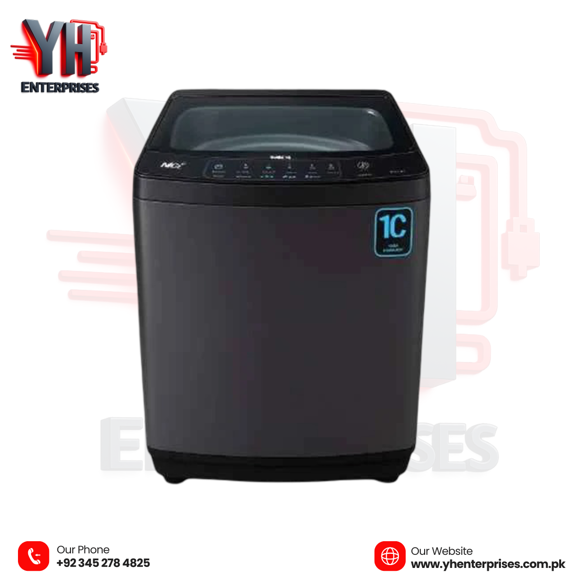 Haier HWM 150-826S6 – 15 Kg Top Load Fully Automatic Washing Machine (10-Year Brand Warranty)