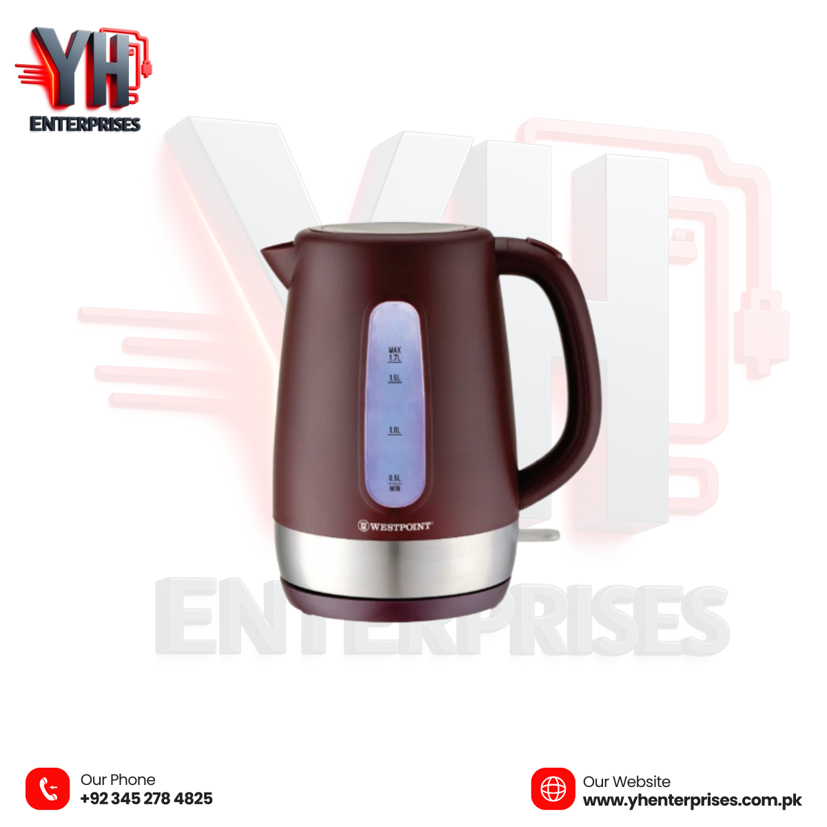 Westpoint Cordless Kettle WF-8270