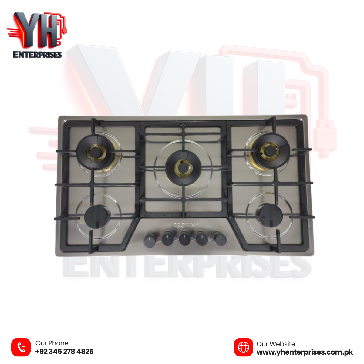 Crown Built-in Hob Model CR-3112