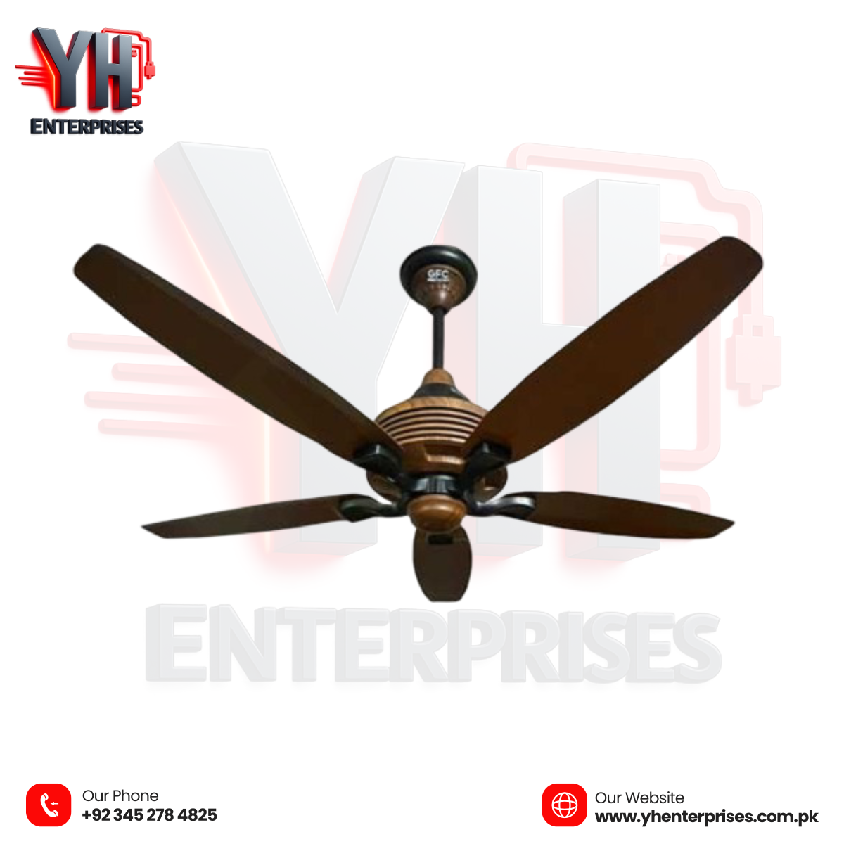 GFC Ceiling Fan AC/DC Palace Plus Model 56''