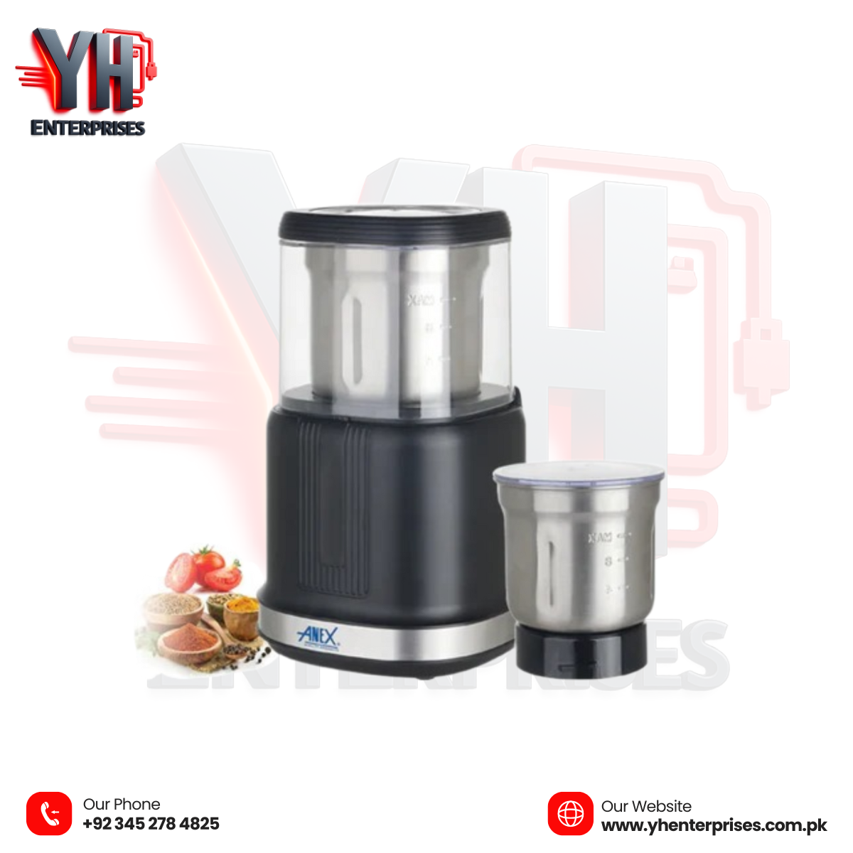 Anex AG-647 Deluxe Grinder - YH Enterprises