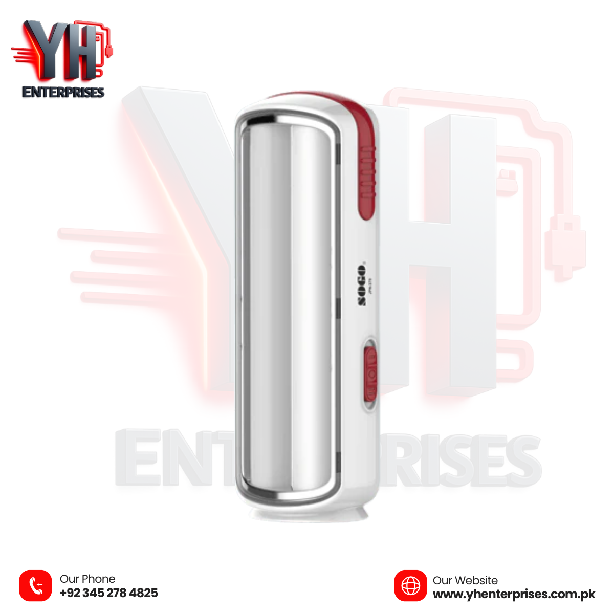 Sogo Rechargeable LED Emergency Lantern Light JPN-378