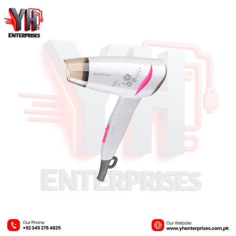 Westpoint Hair Dryer WF-6259 – Compact, Powerful & Travel-Friendly